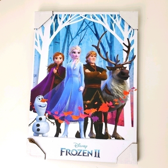 FROZEN 2 wall art mounted on board - Picture 3 of 5